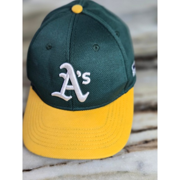 Oc Sports Other - OC‎ Sports Oakland Athletics Youth Baseball Cap Green Gold MLB Adjustable Hat